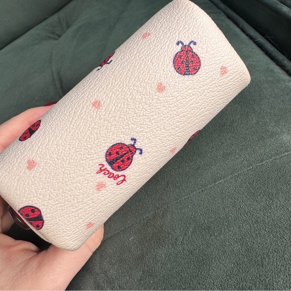 COACH | Ladybug Print Mini Cosmetic Pouch - Picture 6 of 10